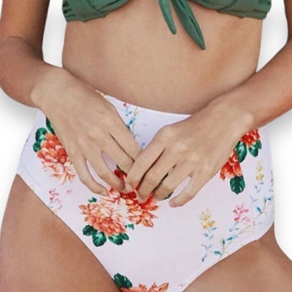 Cupshe Floral Bikini Bottom - Picture 1 of 7